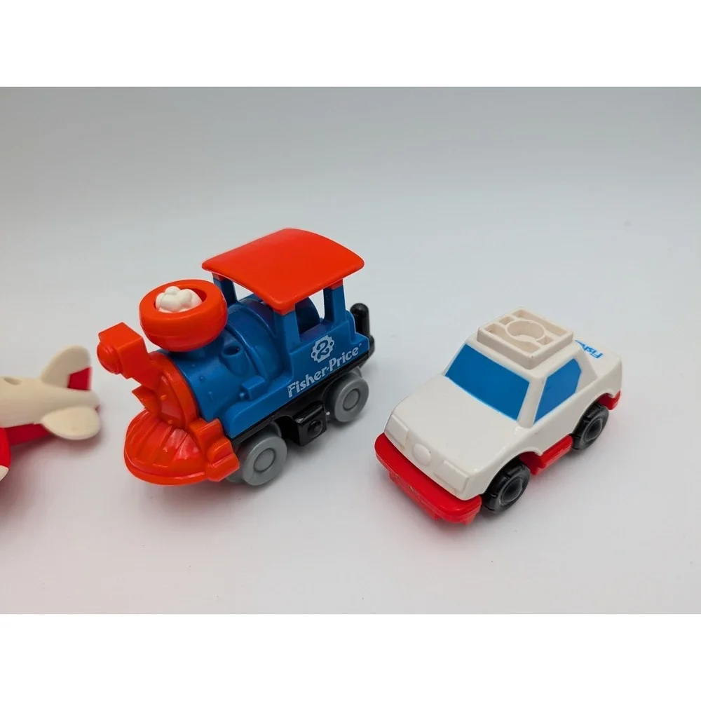 Fisher‎ Price Flip Track Train Airplane Car Vehicle Lot